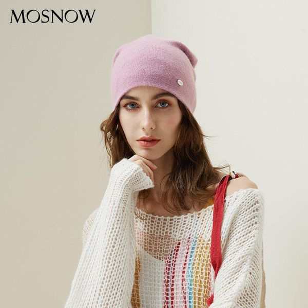 

beanie/skull caps winter hats for woman 2021 beanies hair knitted hat girls autumn female beanie warmer bonnet ladies casual cap 8 color, Blue;gray