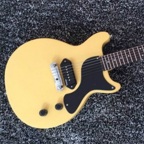 

low price gylp-3088 color solid body art pearl inlay rosewood fretboard junior lp beautiful electric guitar