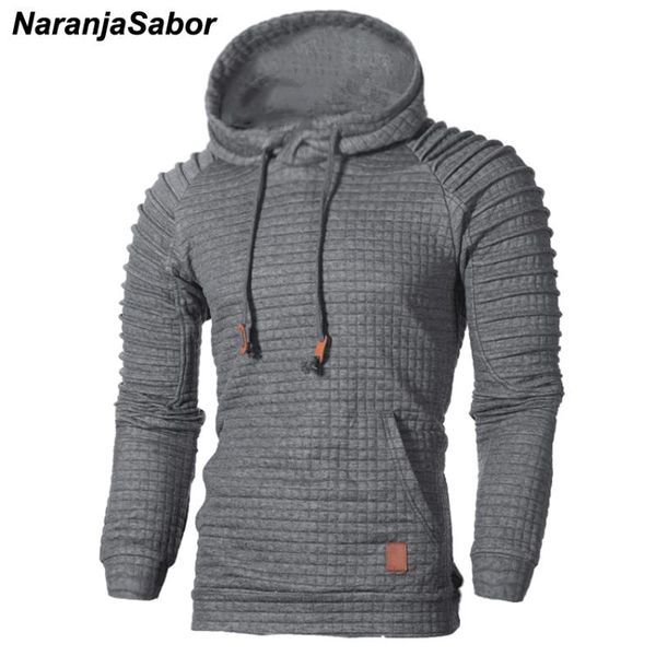 

naranjasabor new men's hoodies spring autumn hooded sweatshirts striped male casual coats men streetwear fashion tracksuits n448, Black