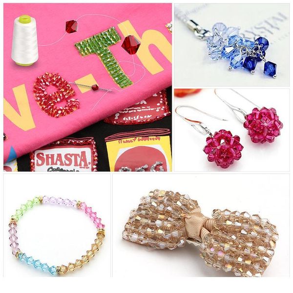 

4mm glass be beads kits jewelry beads loose spacer beads fit jewelry making diy bracelet necklace accessories 480 qylfoa, Black;white