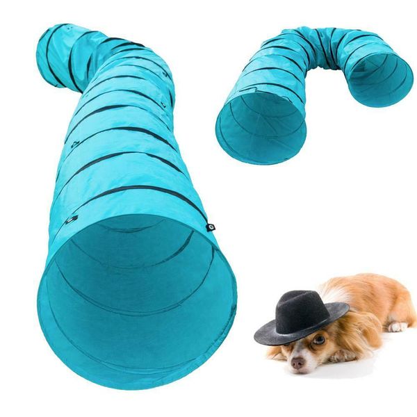 

18' ловкость обучение tunnel собак pet play открытый послушание тренажеры