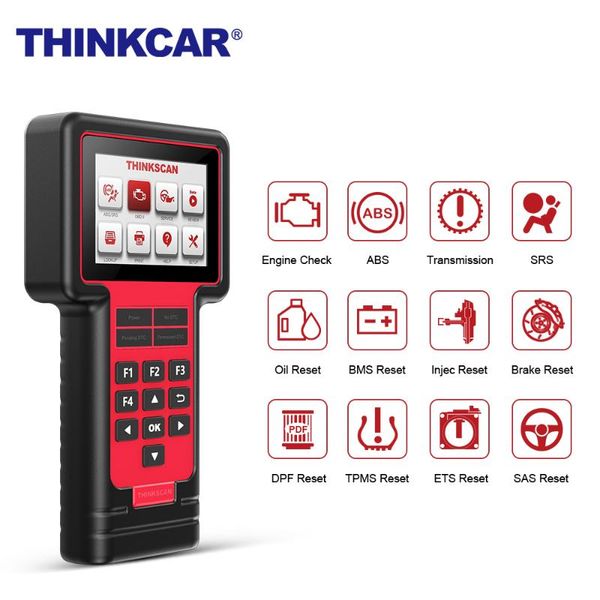 

thinkcar thinkscan 609 obd2 car scanner engine tcm abs srs full system auto code reader obd 2 scanner automotivo diagnostic tool