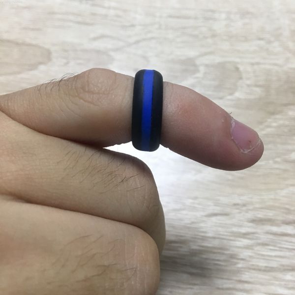 

womens silicone band by honorgear ring pack premium wedding bands engagement active athletes comfortable fit non-toxic, Silver