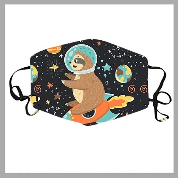 

cvao ice silk cotton face mask cover aspirator valve breathingwashable fans protective mouth with adults children size, Black