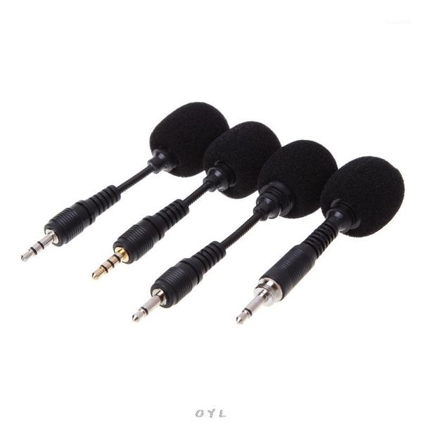 

mobile phone mini 3.5mm interface flexible microphone stereo for android1