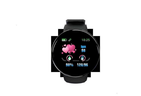 

d18 sports smart heart rate meter step msage push braceletbgt