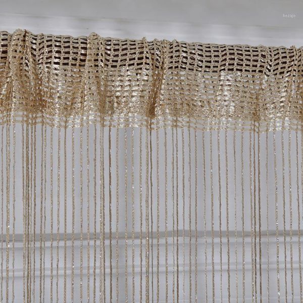 

curtain & drapes 200x100 cm crystal flash line shiny tassel string door window room divider home decoration cortinas g7241