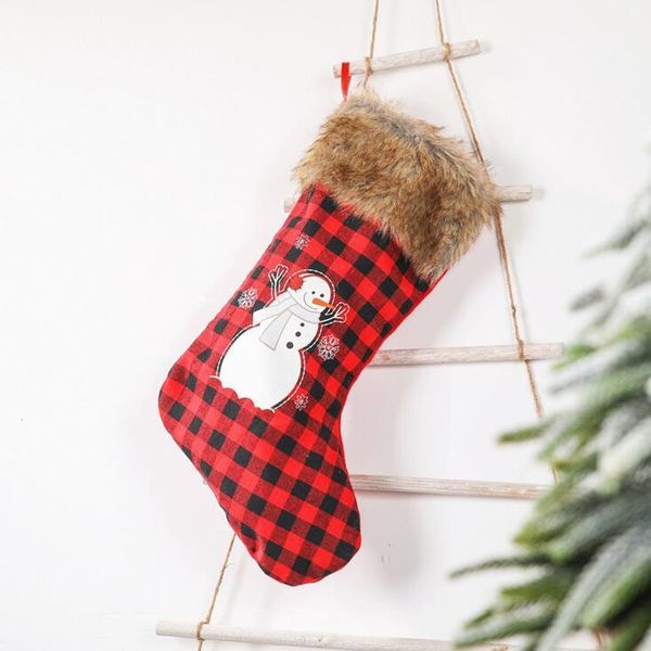 

cute christmas day baby stocking gift box xmas tree decoration candy bags reusable and convenient waterproof