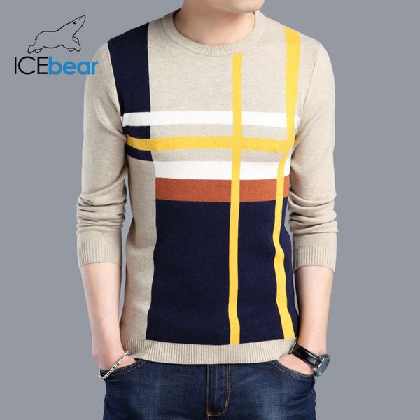 

icebear 2019 autumn new sweater casual pullover brand men's clothing 1713 q1113, White;black