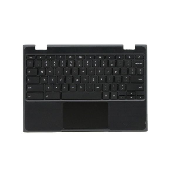 Novo apoio de mãos original com teclado e touchpad para Lenovo 100E Chromebook 2ª geração AST 5CB0Z21474