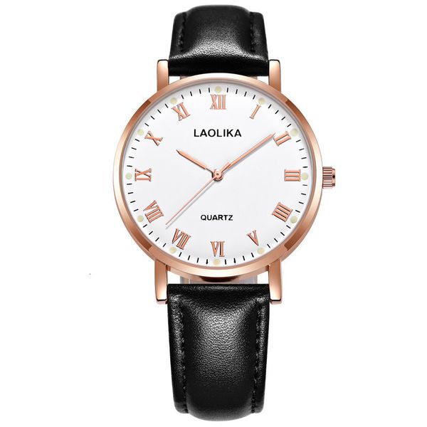

couple watches lover's commemorate gift clock fashion watch leather strap line analog quartz ladies wristwatches mujer, Slivery;brown