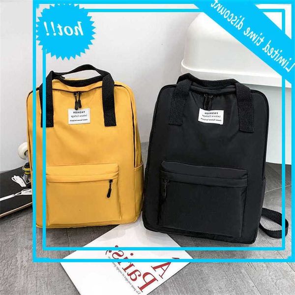 

new waterproof nylon canvas school travel for teenage girls backpack fashion women shoulder bags