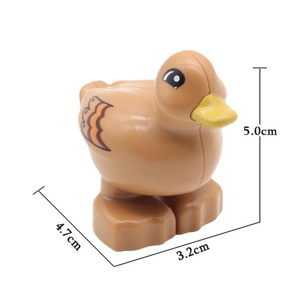 

original animal big building blocks bricks supplement accessories dinosaur zoo compatible duplos kids education model toys gift qylzhv