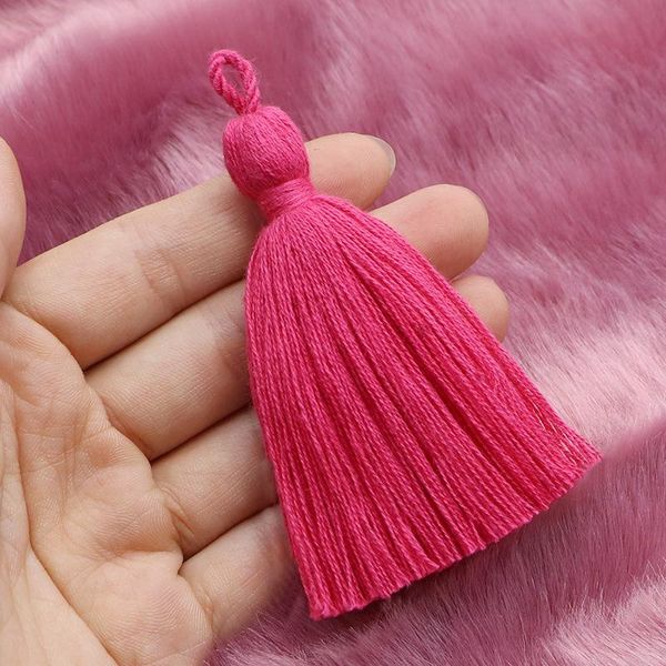 

5pcs 8cm pure cotton tassel fringe diy craft supplies jewelry curtains decor material tassel trim garments accessories tassels h bbyewg
