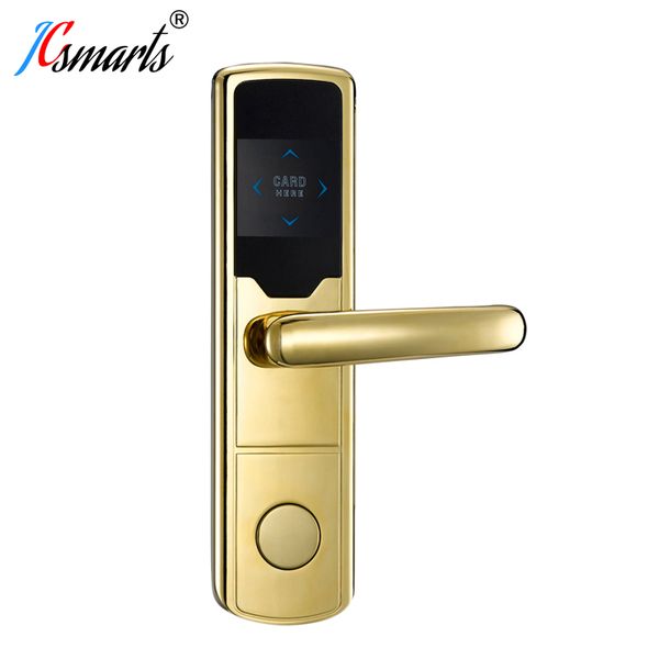 

rf card l lock digital promotion intelligent electronic rfid card door lock with key for l home apartment office