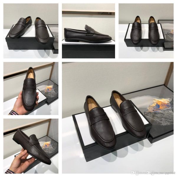 

mi loafers double monk strap shoes wedding dress 2020 party shoes men brown dress suit shoes fashion sepatu slip on pria schoenen 33, Black