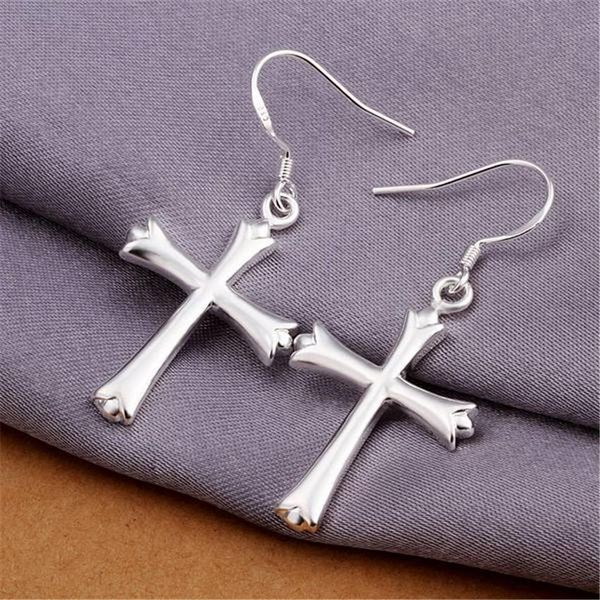 

selling for women lady elegant exquisite luxury silver color crosses earrings fashion classic silver jewelry e305 h bbyowi, Golden