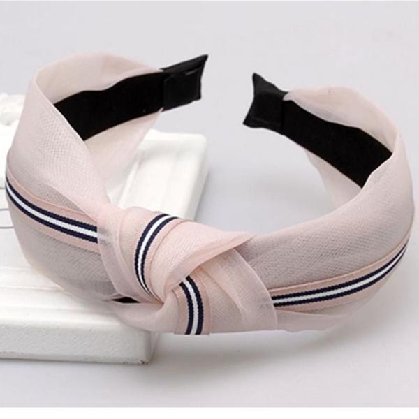 

hair accessories korean sweet mesh hairband headwear women girls princess hoop wide headband adults