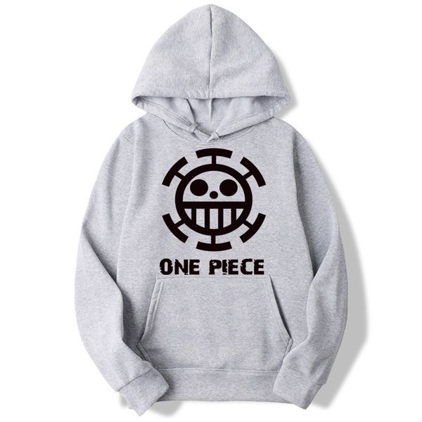 

trafalgar law one piece pirates funny hoodies men and women autumn casual pullover sweats hoodie fashion sweatshirts mwt048 201020, Black