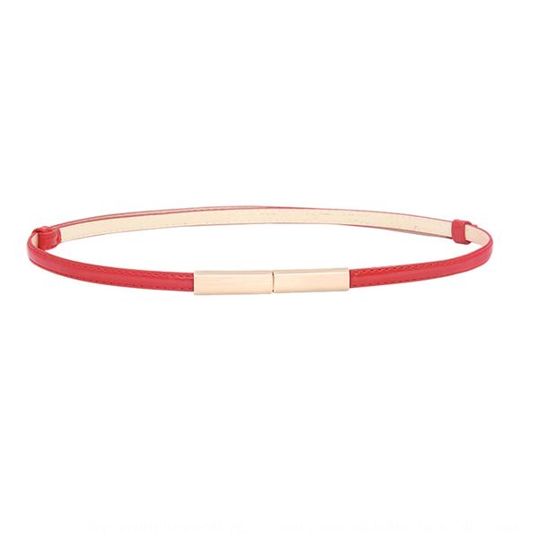 

nv shi dai korean style simple fashion all-matchwomen's leather nv shi dai leather thin belt korean style simple fashion all-matchwomen, Black;brown