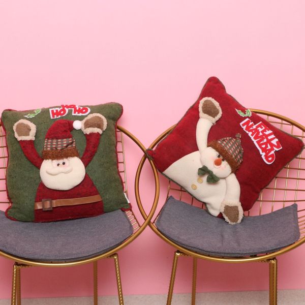 

a4xu7 20 hand-lifting decorations snowman for the elderly new sale flannel new square 20 decorations elderly pillowfor the snowman sa
