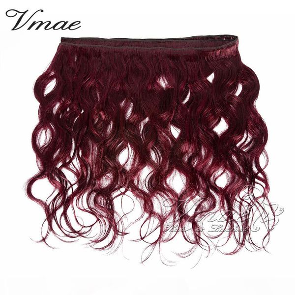 

vmae 99j brazilian virgin human hair 100% brazilian natural human hair bundles pure color burgundy body wave human hair weaves, Black