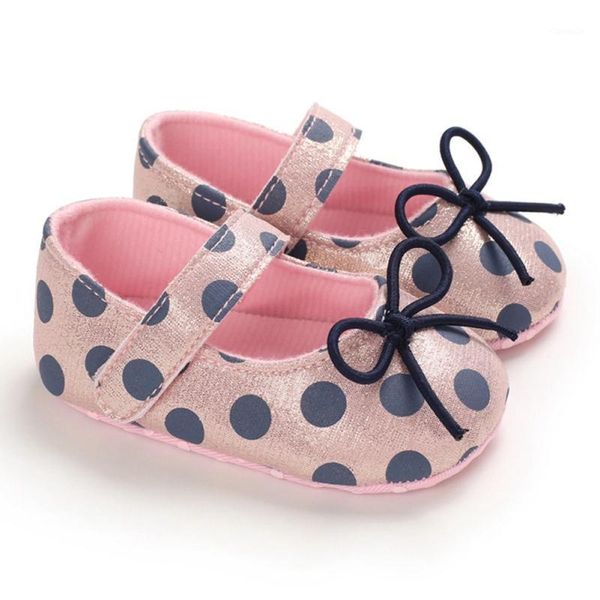 

first walkers born baby shoes prewalker soft bottom anti-slip footwear classic bow princess girl cute walking1