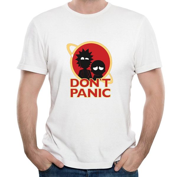 

2017 new arrival funny man the hitchhiker's guide to the panic printing white crazy political t shirt sport hooded sweatshirt hoodie