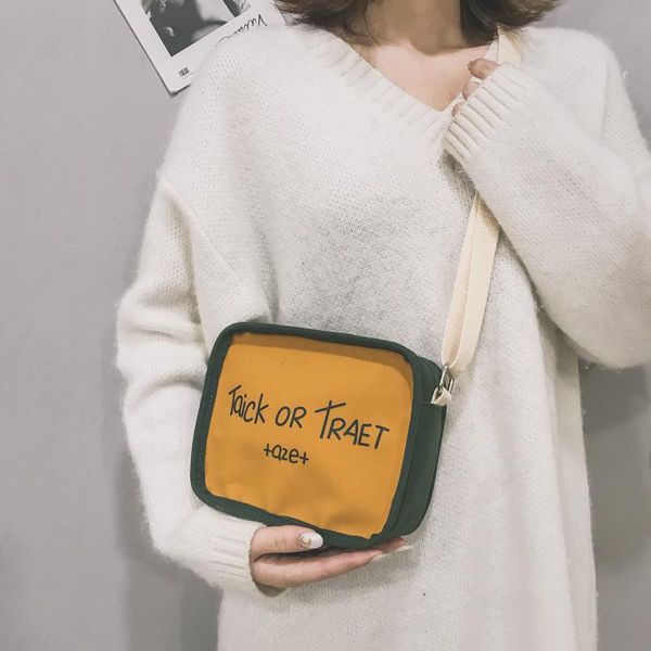 

fashion korean style letter pu leather women handbags 2020 new arrival female students schoolbag shoulder bags messenger bags