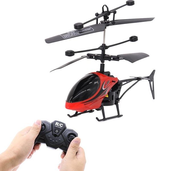 

drones mini rc drone remote control infrared helicopter outdoor toys for children anti-fall dual-use aircraft model kids boys gift