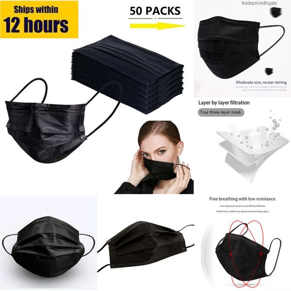 

wholesale mascherine masks with face elastic stock disposable ear loop mascarilla desechable family mouth cover mask pink black