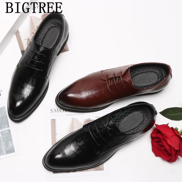 

крокодил обувь мужчины классические формальные обувь мужчины элегантный coiffeur бизнес oxford leather sapato social ayakkabi мужчина для, Black