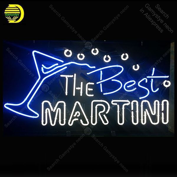

neon sign for the martin neon bulb sign beer pub shop display handcraft glass tube light decor wall lamps advertise display