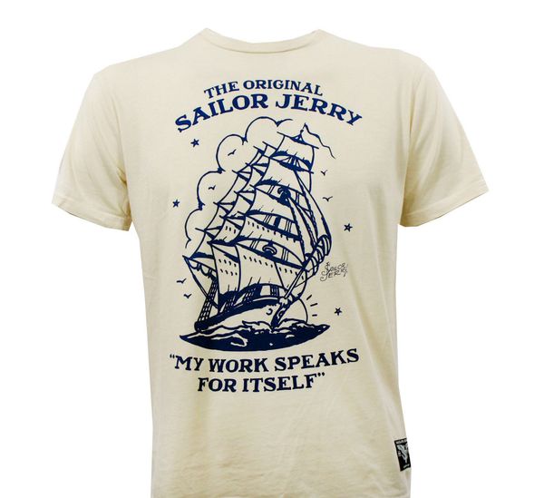 

sailor jerry tattoo homeward bound cream slim fit t shirt s 2xl new youth round collar customized t shirts sport hooded sweatshirt hoodie