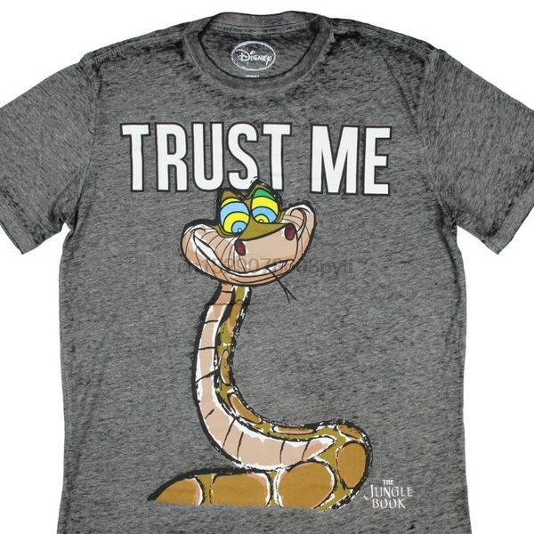 

мужчины смешной t shirt женщины прохладный tshirt книга джунглей каа trust me graphic t shirt спорта с капюшоном hoodie