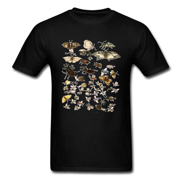 

sport summer t shirt collection of insects tshirt printed man t-shirts 100% cotton clothes unique tees drop shipping