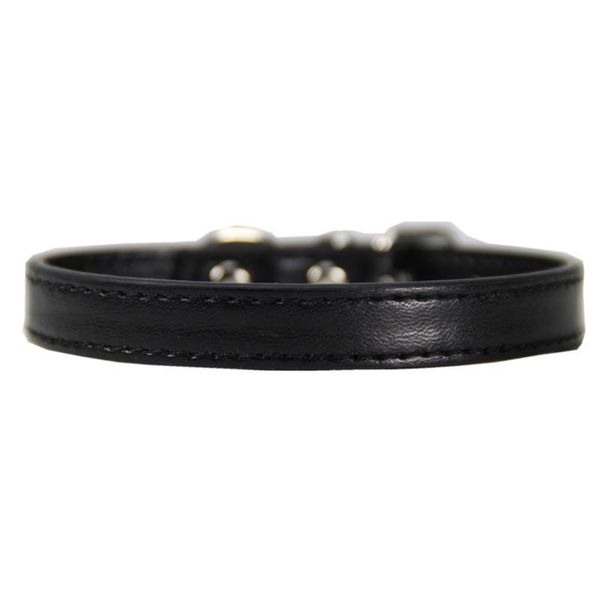 

pu leather solid soft colorful pet dog collar for small medium large dogs neck strap adjustable safe puppy kitten cats collar wmtpqd