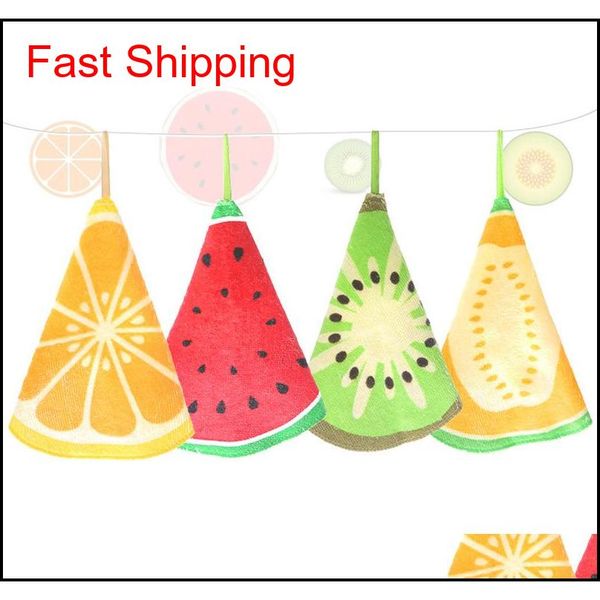 

lovely fruit print hanging kitchen hand towel microfiber towels quick-dry cleaning rag dish cloth wiping na qyljpx bbgargden