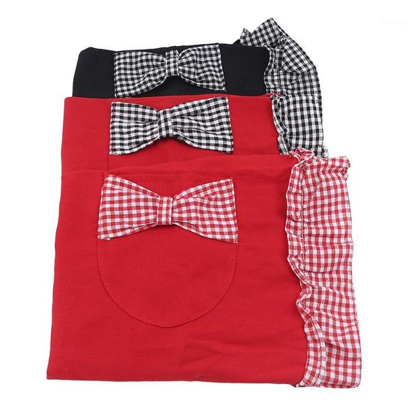 

1pc new fashion korean cute princess apron bowknot apron restaurant l waiter kitchen cooking1