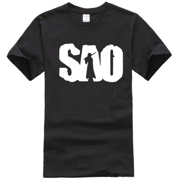 

new novelty anime sword art online t shirt short sleeve sao letter printed t shirt fashion tees cosplay sport hooded sweatshirt hoodie