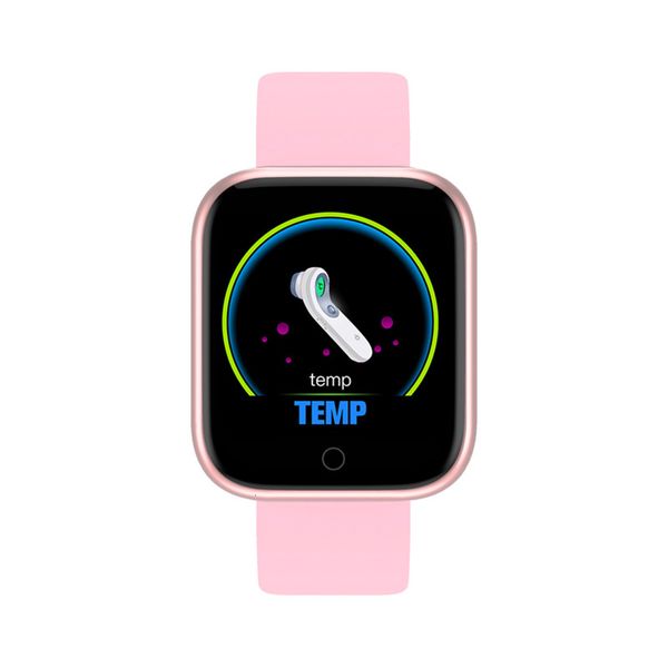 

temperature measurement d20t / y68t smart heart rate blood prsure information push sleep exercise health bracelet