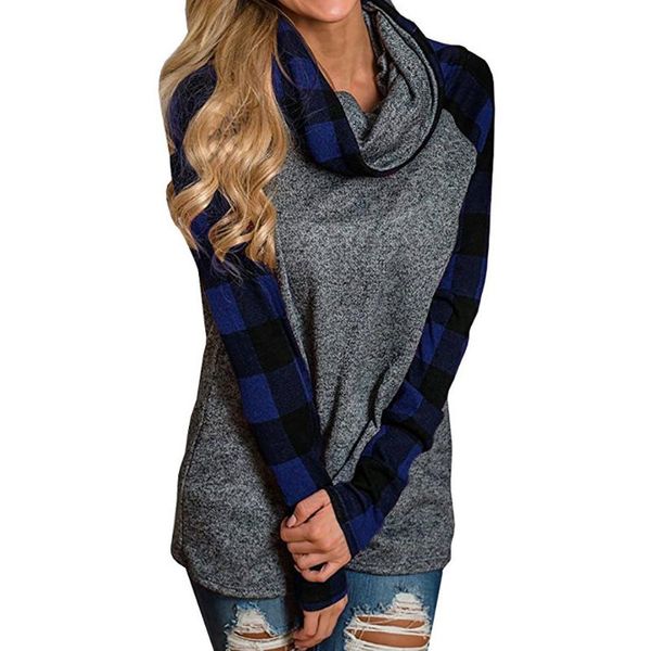 

fashion warm women leisure winter plus size hoodies contrasting sweatshirt short women hoodies winter female coat blouse, Black