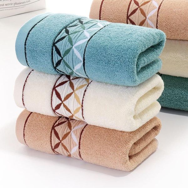 

drop shipping 2pcs/set for 100% cotton face hand towels soft comfortable bathroom towel sets 34*74cm1