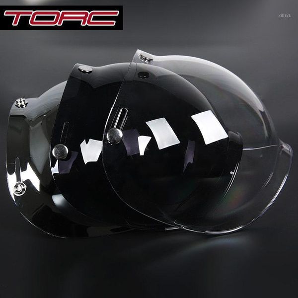 

torc motorcycle helmet shield bubble visor lens mask for torc t50 one size1