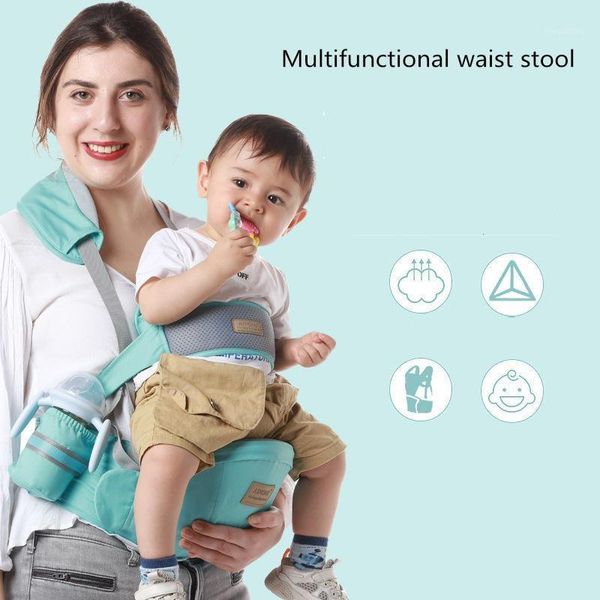 

ergonomic baby carrier infant hipseat sling with removable safe belt front facing wrap for travel baby gear 0-36 months1