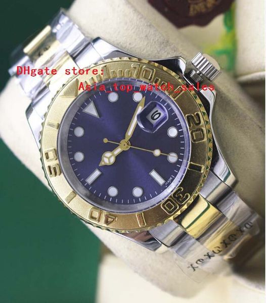 

elling 5 style two tone 16623 169623 auto date 40 mm dial sapphire glass asia 2813 mechanical automatic mens watches, Slivery;brown