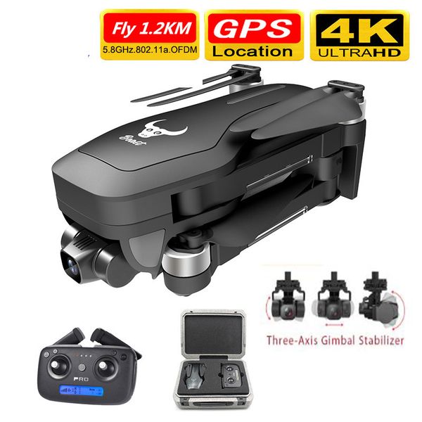 

профессиональный gps drone 4k с 3-осью анти-встряхивая камера gimbal sg906 pro2 wifi fpv поддерживает tf card quadrocopter rc вертолет 20111