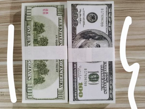

new us dollars fake money movies prop 20 50 100 dollars banknote counting prop money festive party games collection gifts