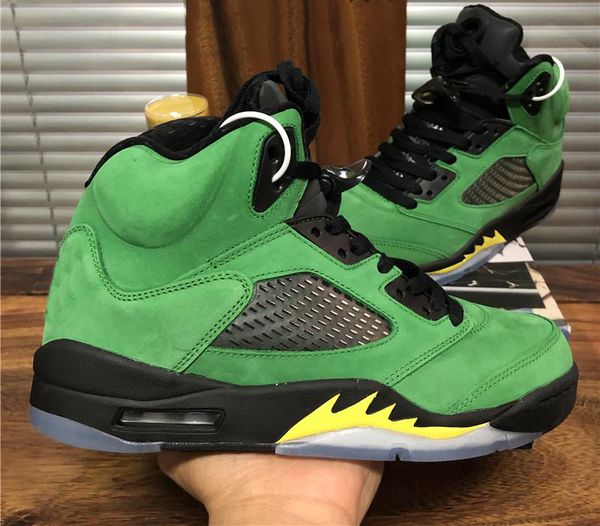 

jumpman 5 5s men basketball shoes black green grey cream 3m reflective island green fire red what the retro dark jumpman sneakers