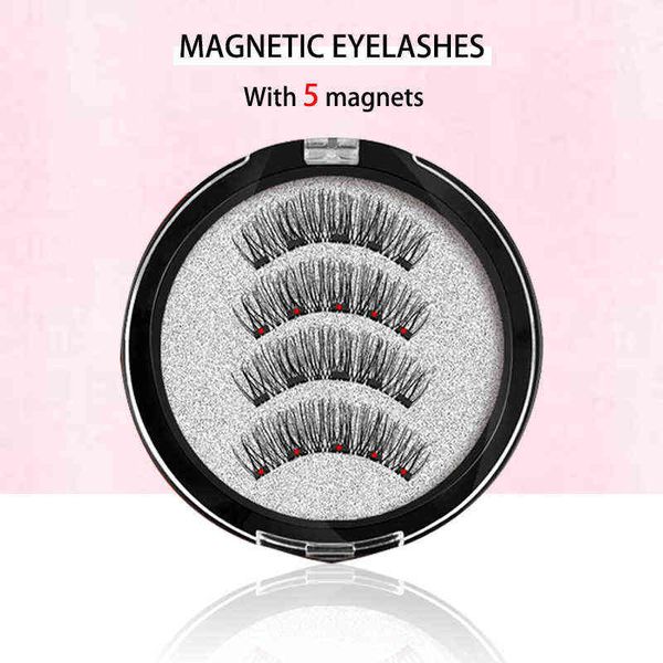 

fake eyelashes mb magnetic eyelashes with 5 magnets 3d false lashes natural for mink eye lashes extension long reusable faux cils magnetique